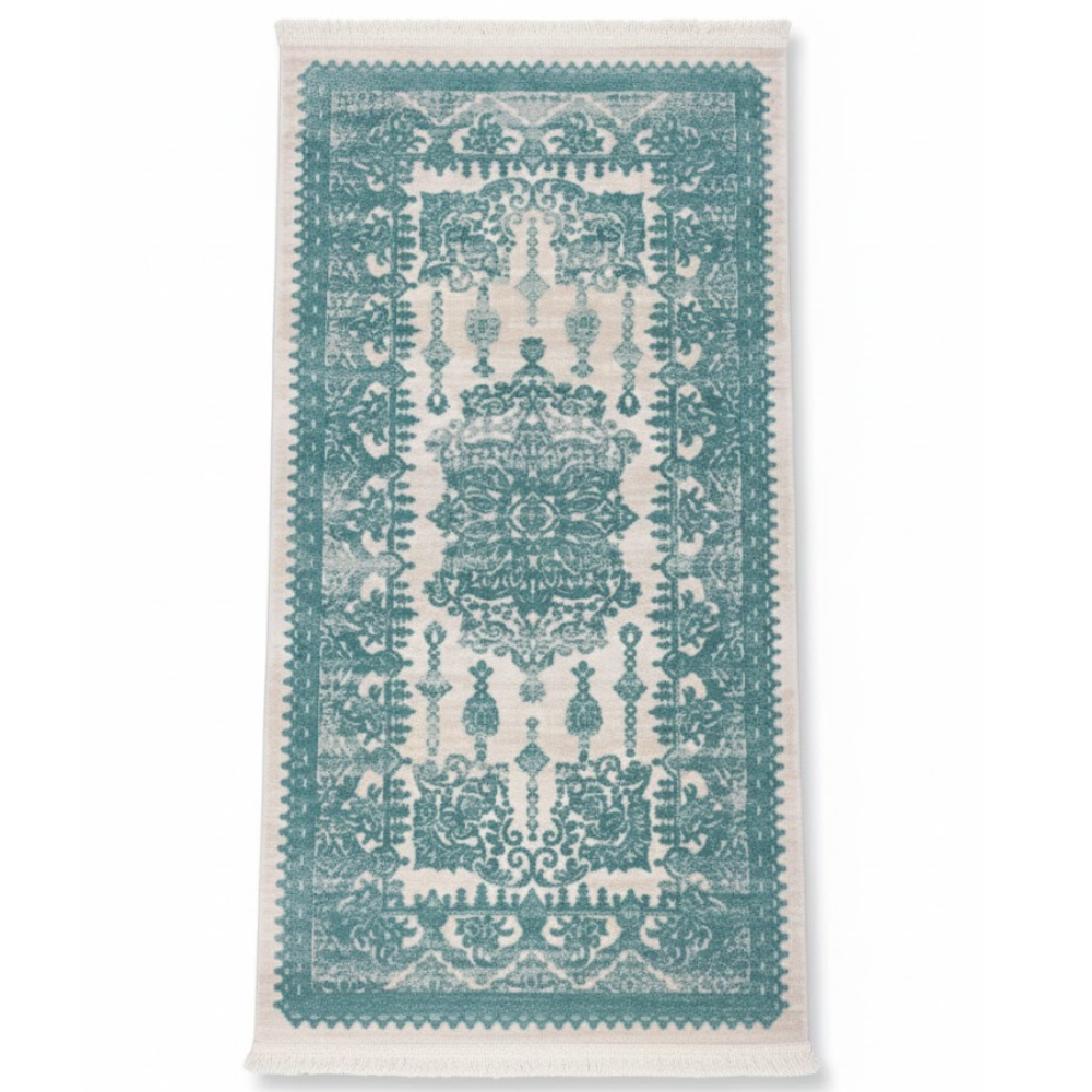 Covor BOYUT, BEJ/TURCOAZ , Living, Dormitor