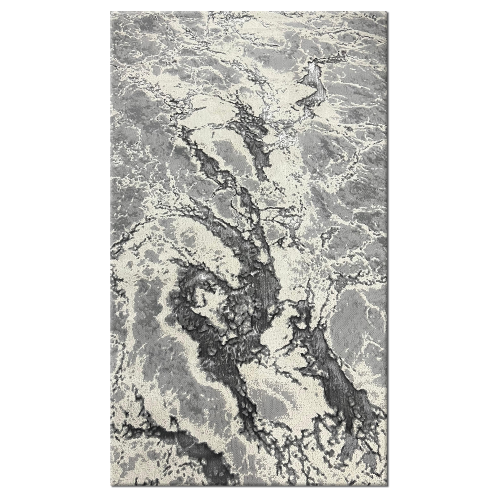 Covor Buse Fulger, Grey, Living, Dormitor, Modern