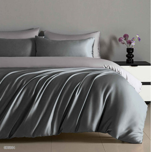 Lenjerie pat dublu, FINET, cu elastic, 4 piese, GD8004