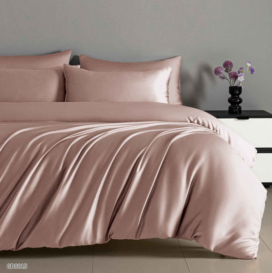 Lenjerie pat dublu, FINET, cu elastic, 4 piese, GD8015