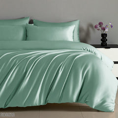 Lenjerie pat dublu, FINET, cu elastic, 4 piese, GD8020