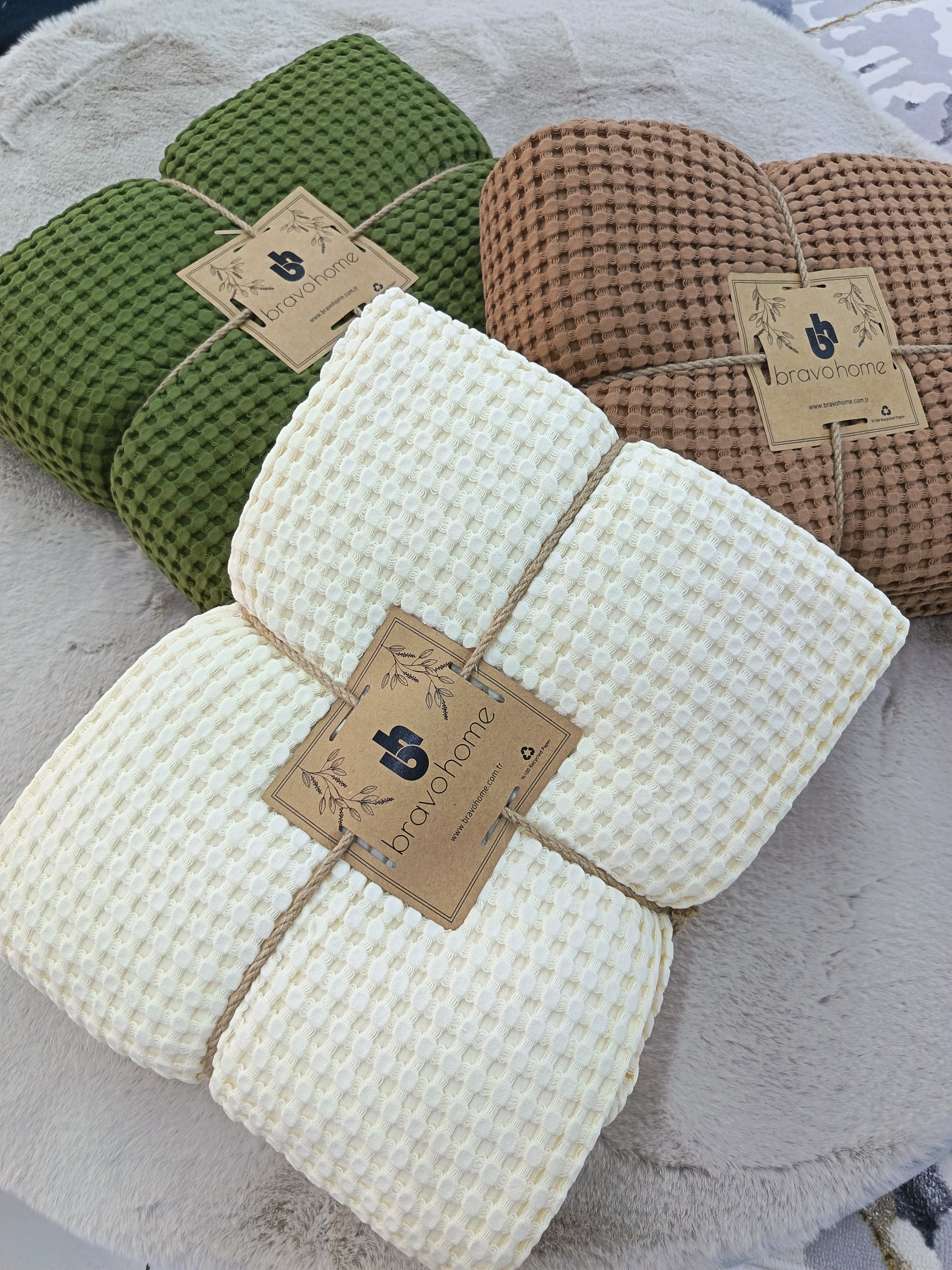 Pătură Pike Simplă , din material 100% bumbac, – Calitate Premium, pe mai multe culori