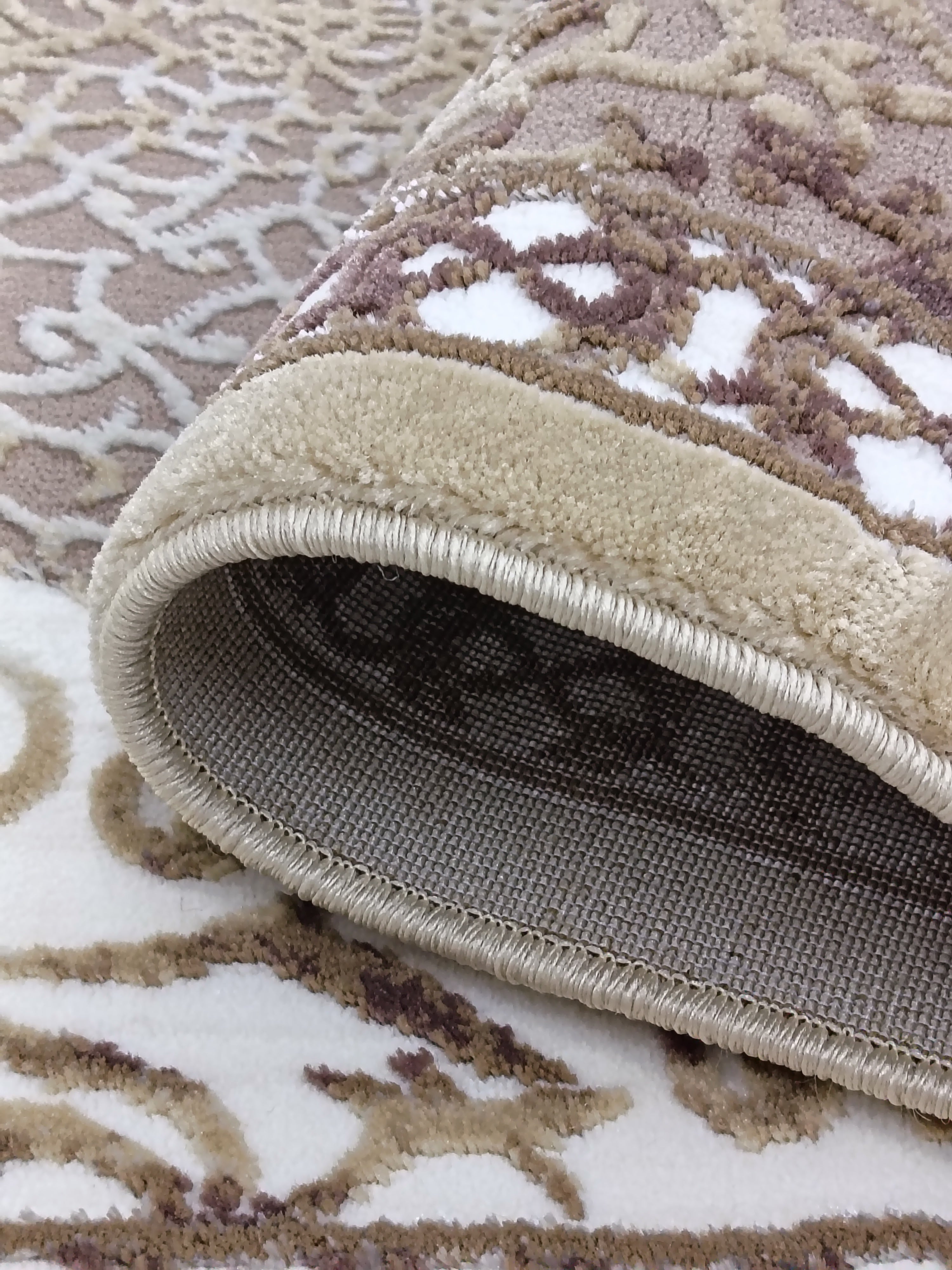 Covor ZARA, Bej/Maro, Living, Dormitor