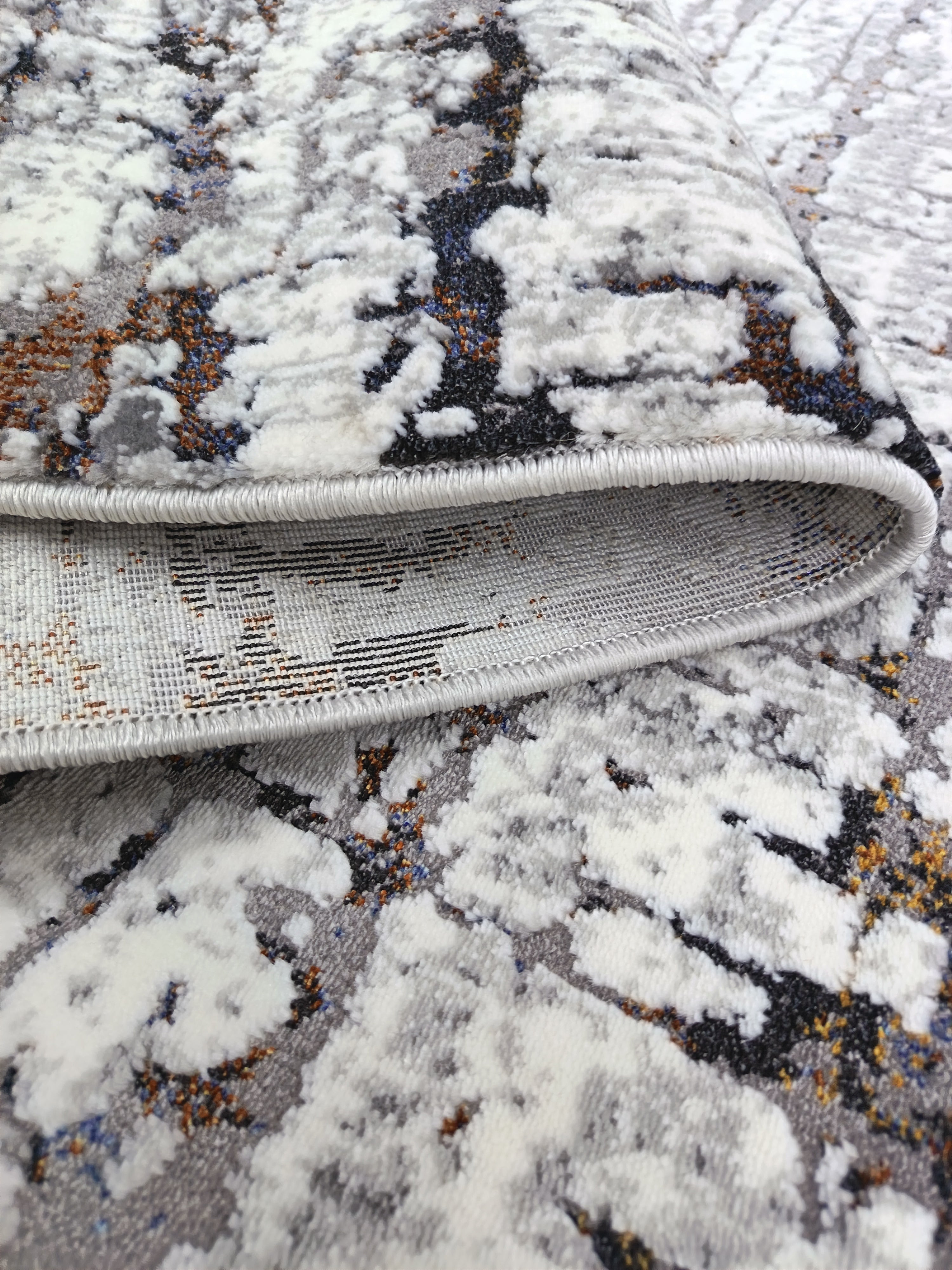 Covor LISBOA, Crem/Gri, Living, Dormitor