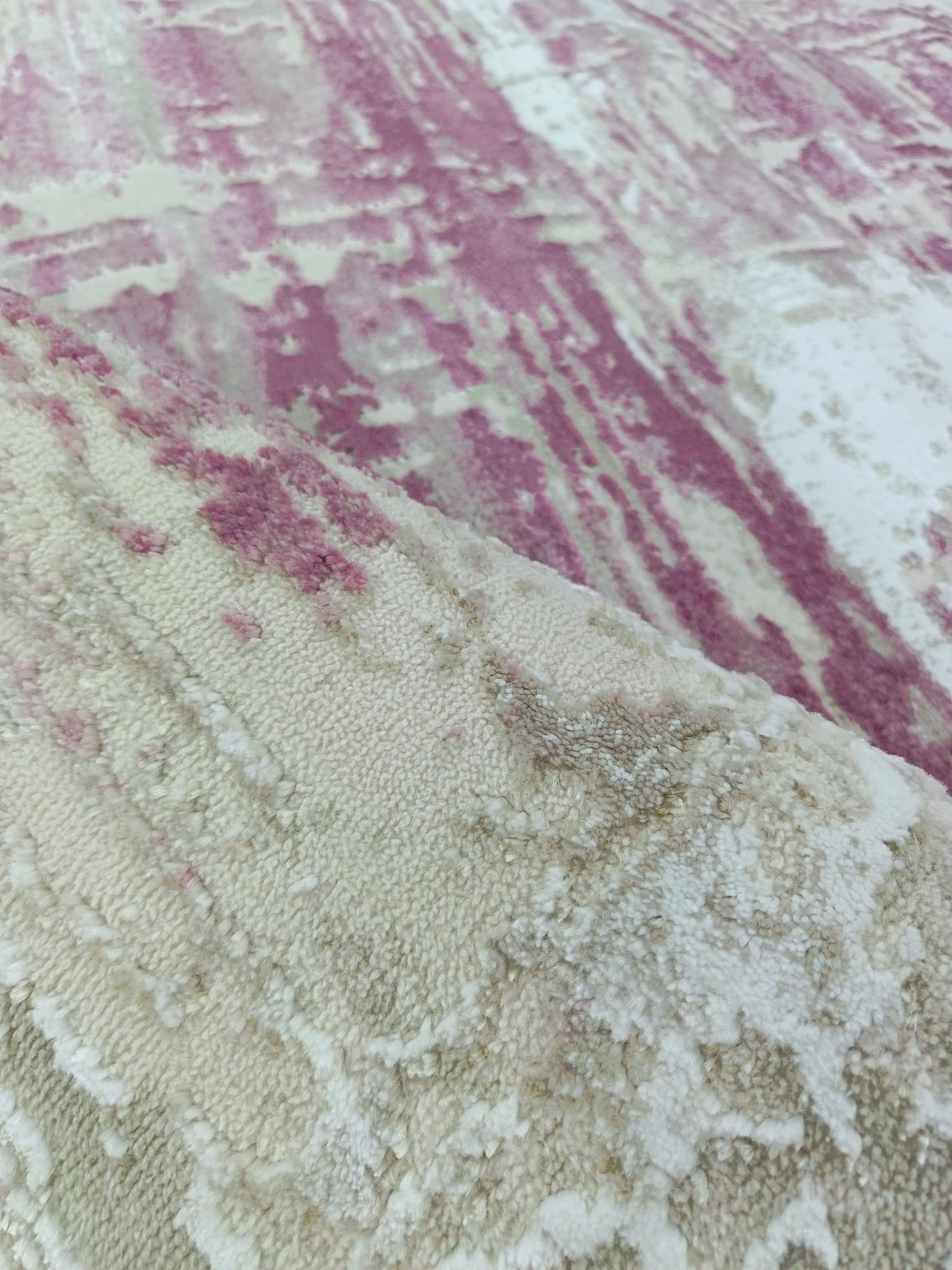 Covor GOLDEN, Bej/ Roz, Living, Dormitor