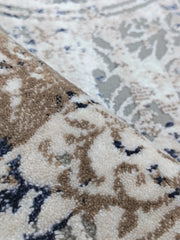 Covor ANGORA, Crem/Albastru, Living, Dormitor