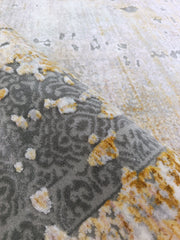 Covor ANGORA, GRI/Galben, Living, Dormitor