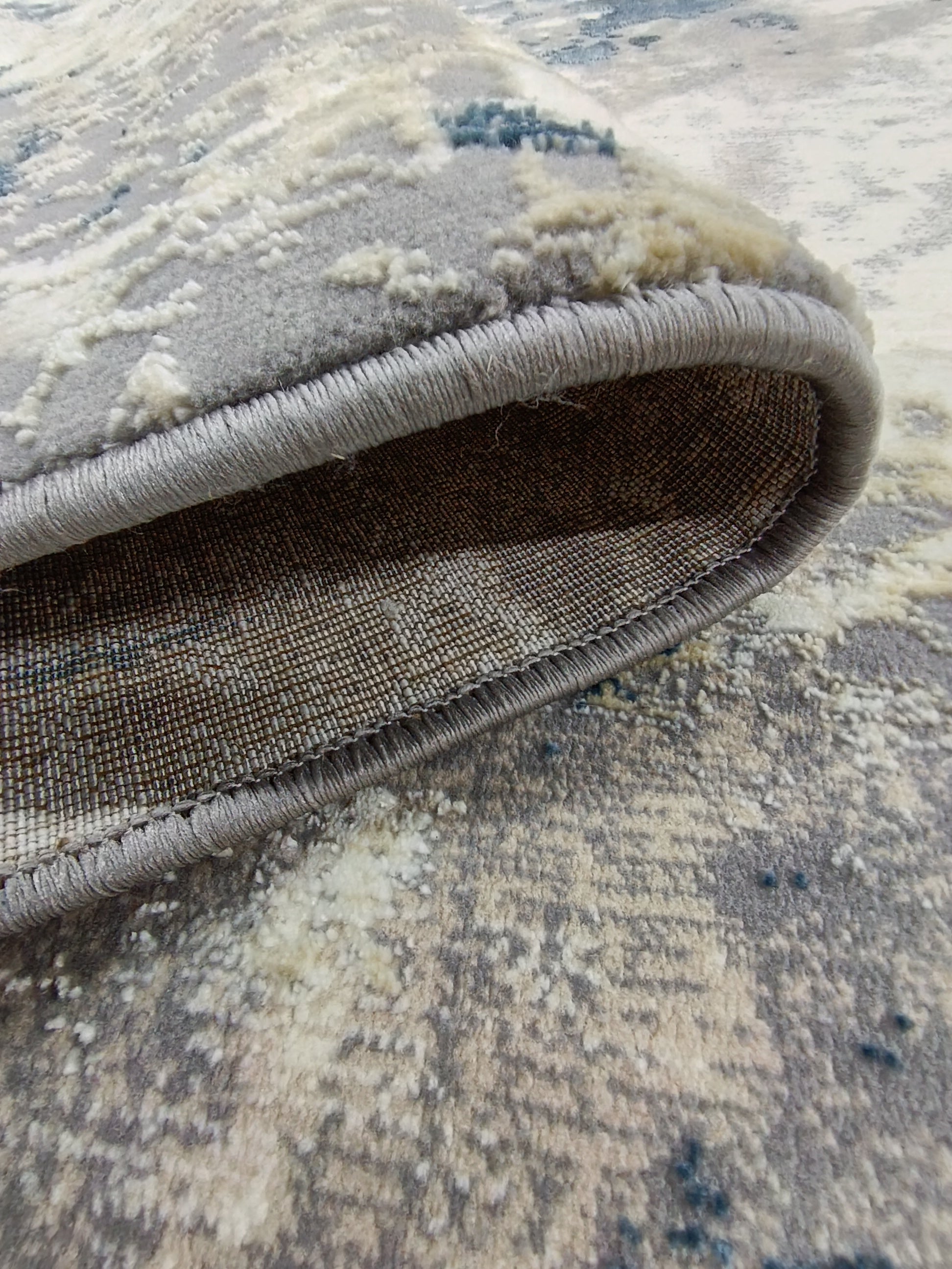 Covor GALATA, CREM/BLUE, Living, Dormitor