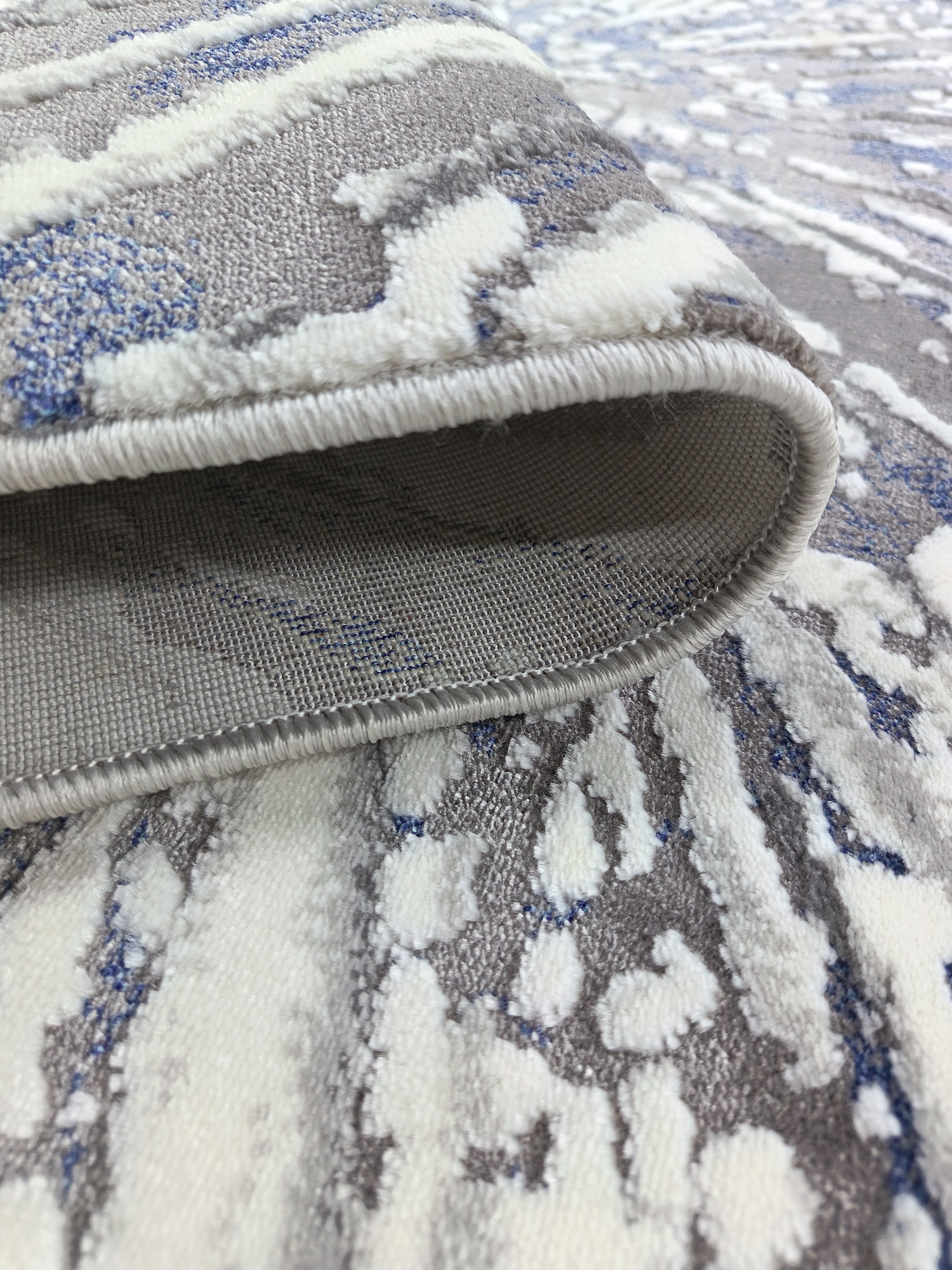 Covor LISBOA, GREY/BLUE , Living, Dormitor