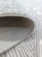 Covor SAMPLE, GRI/ BLUE, Living, Dormitor