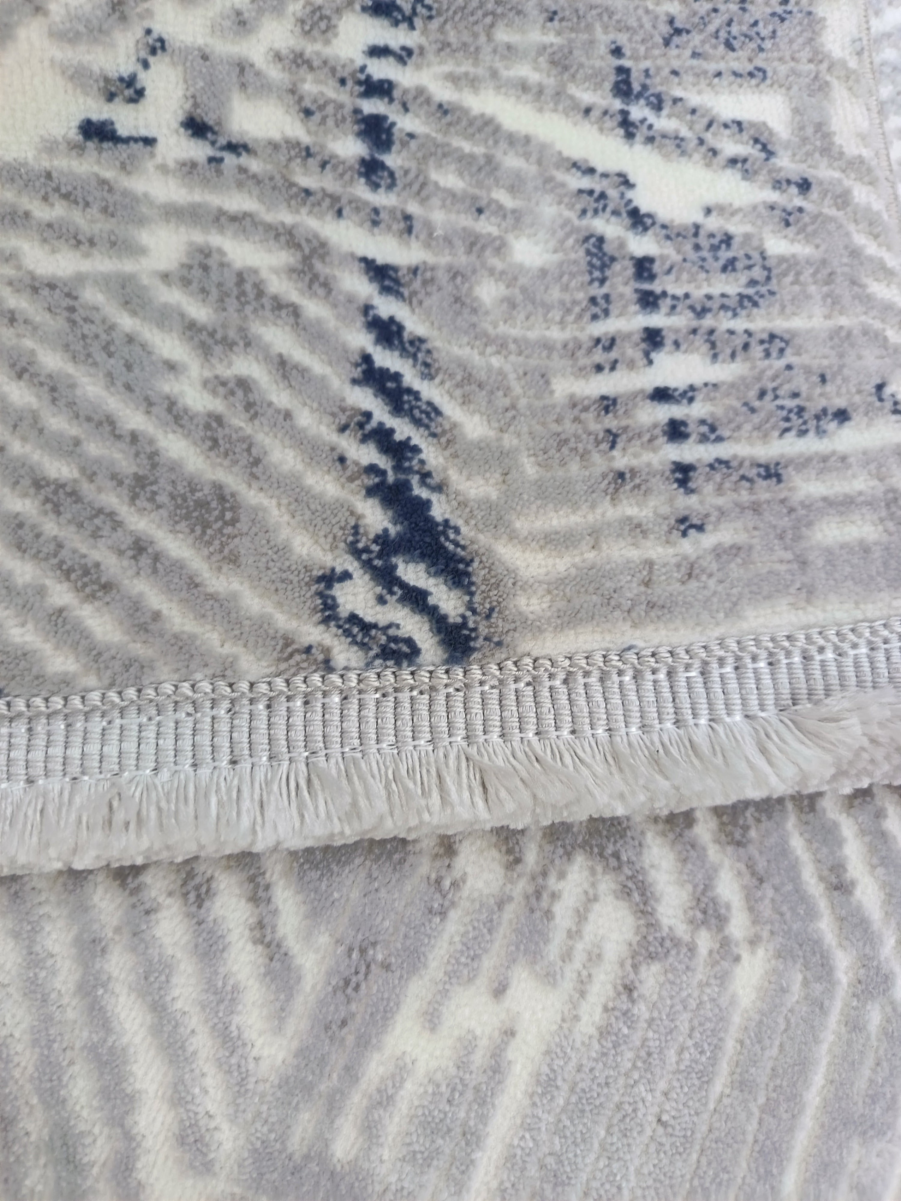 Covor SAMPLE, GRI/ BLUE, Living, Dormitor