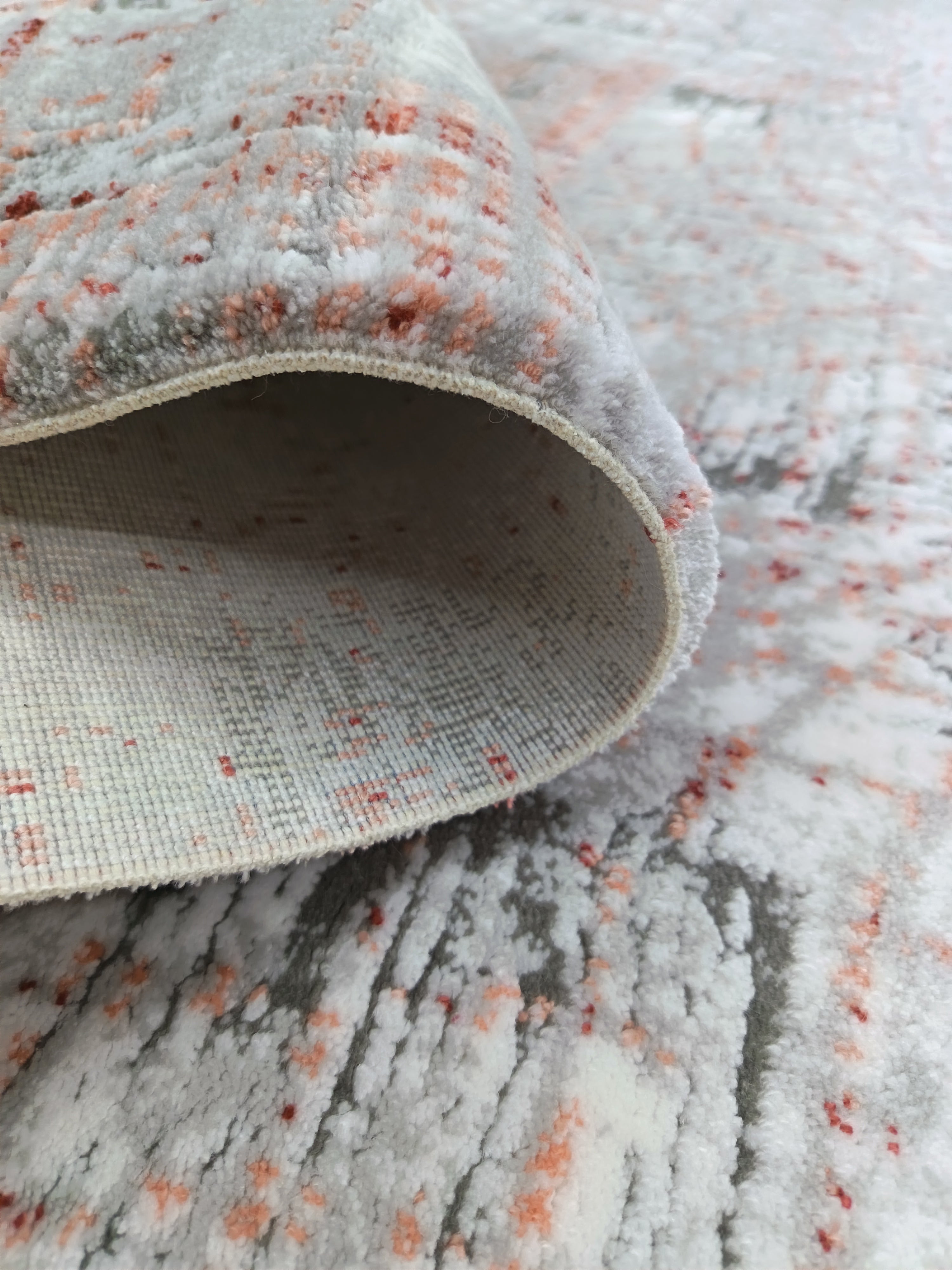 Covor ANGORA, GRI/ PINK, Living, Dormitor