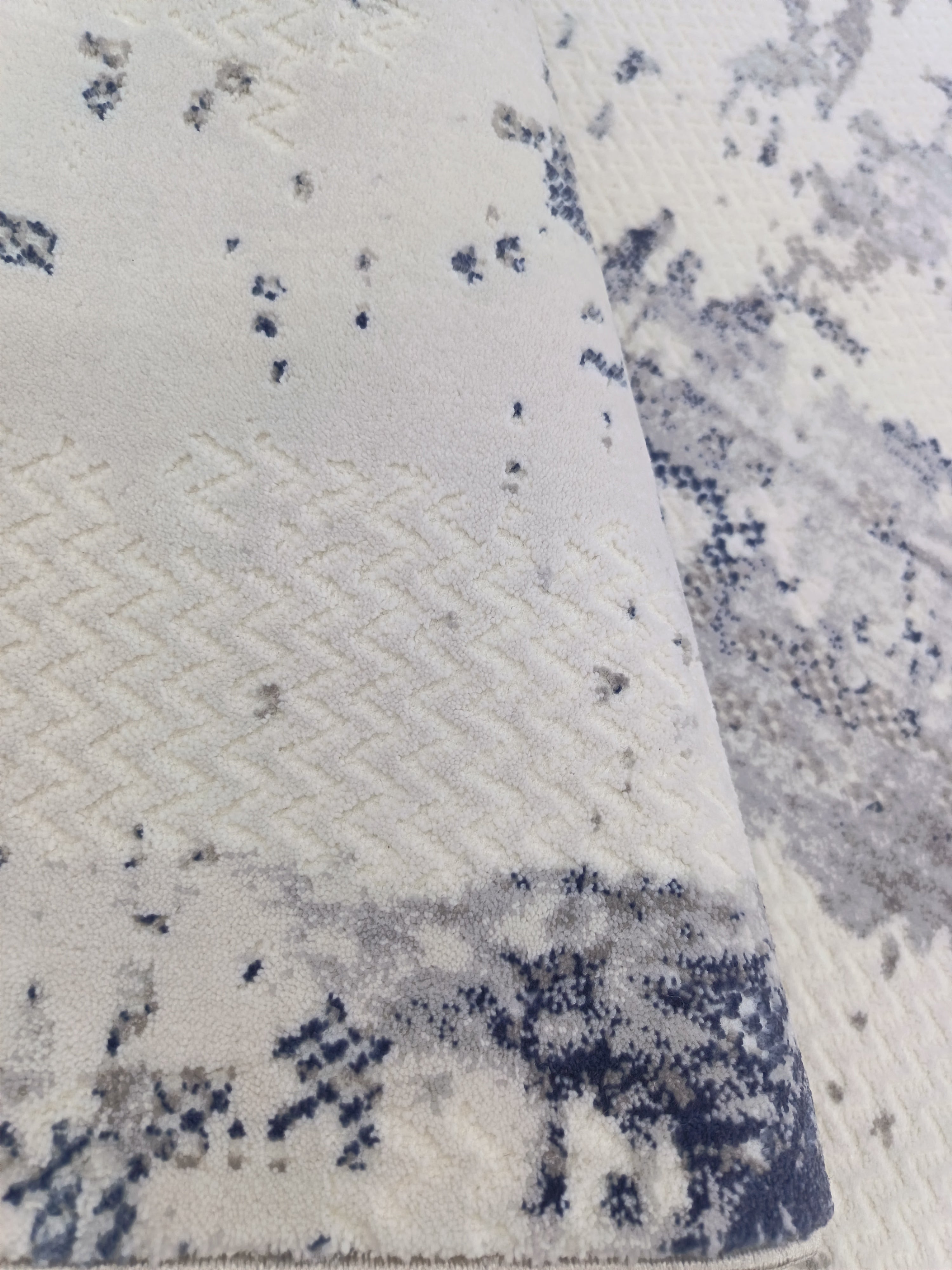 Covor SAMPLE, BLUE/ BEJ, Living, Dormitor