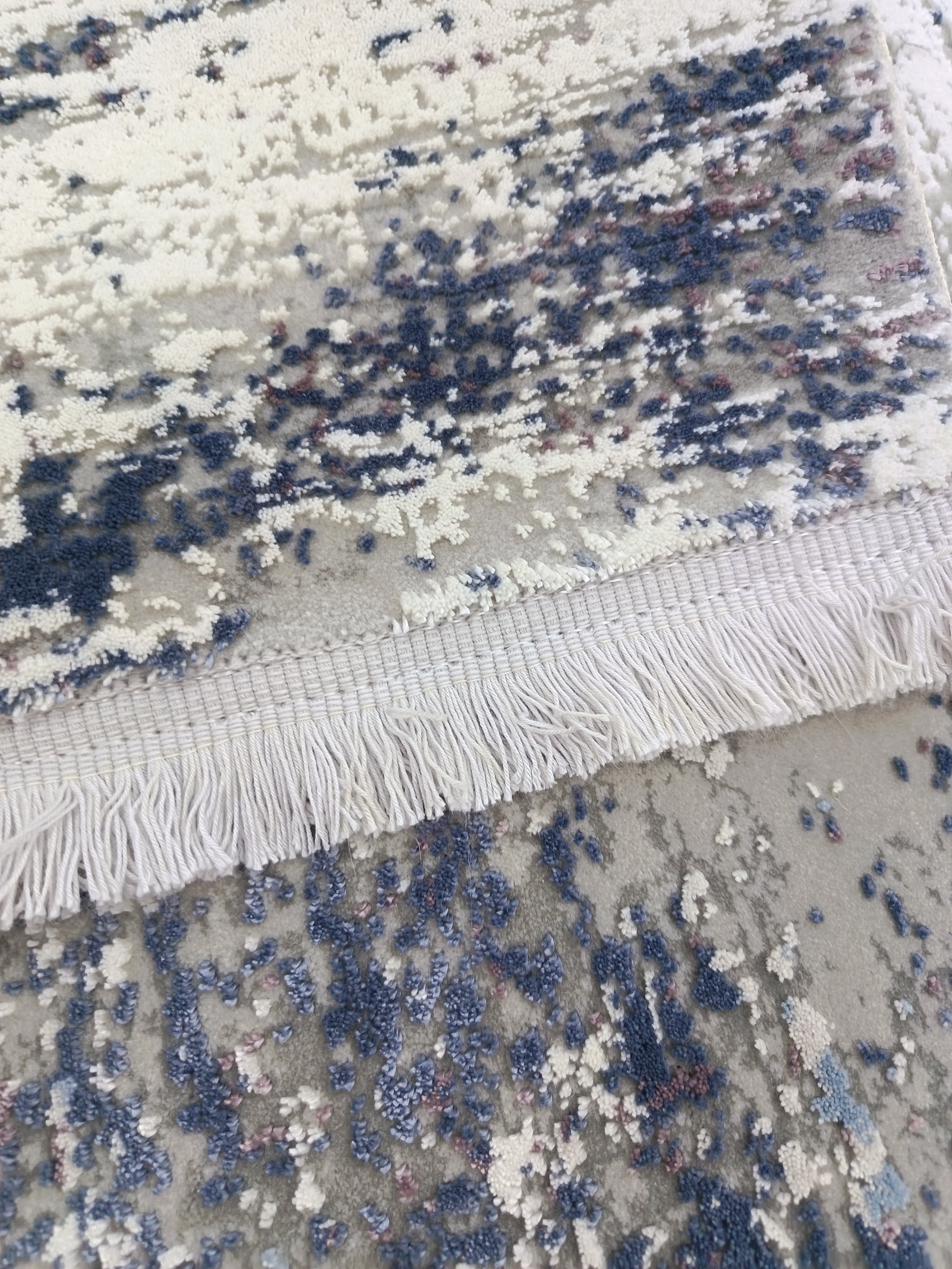 Covor ANGORA, BLUE/GRI, Living, Dormitor