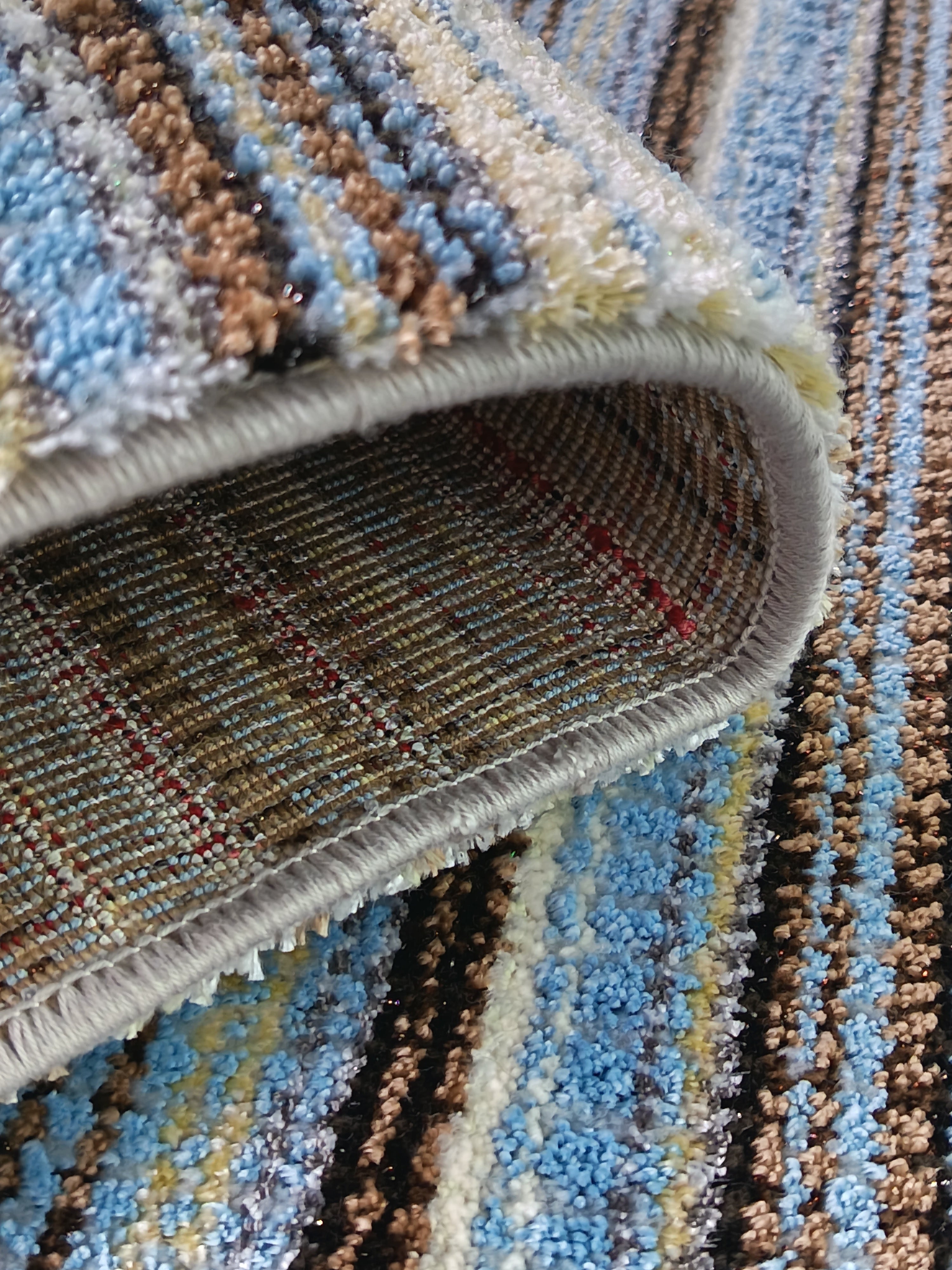 Covor HAZAN, BLUE/MARO/GALBEN/NEGRU, Living, Dormitor