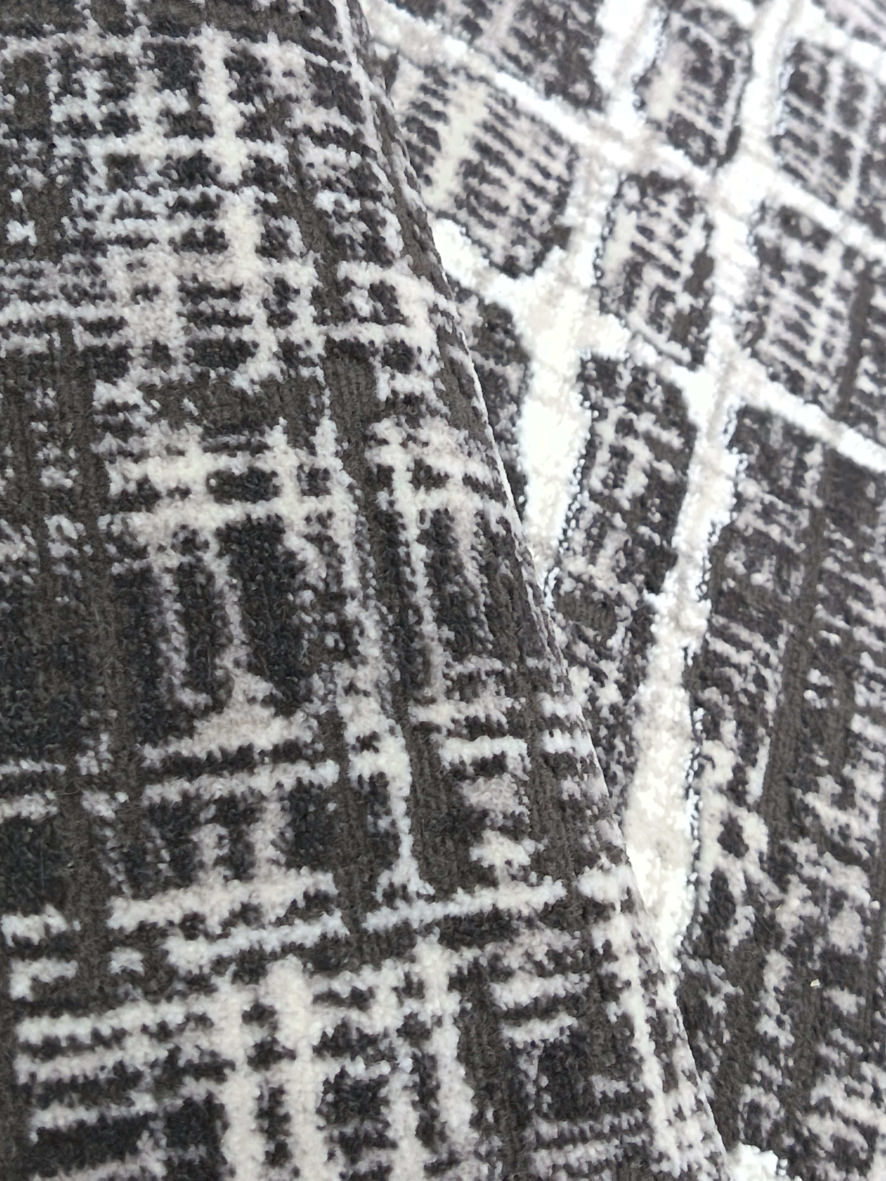 Covor MORITA, GRI/NEGRU, Living, Dormitor