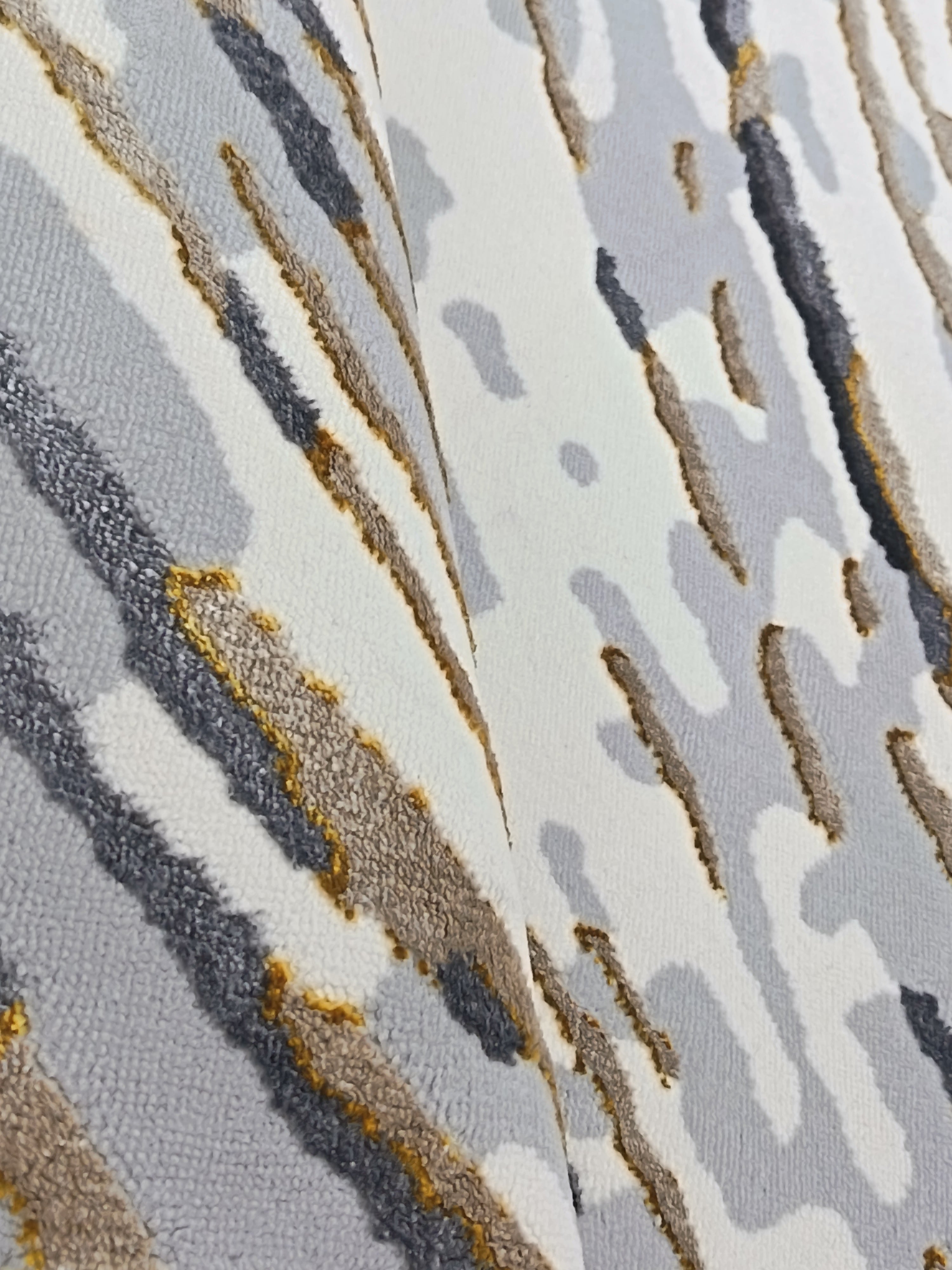 Covor PALERMO, GRI/GRI, Living, Dormitor