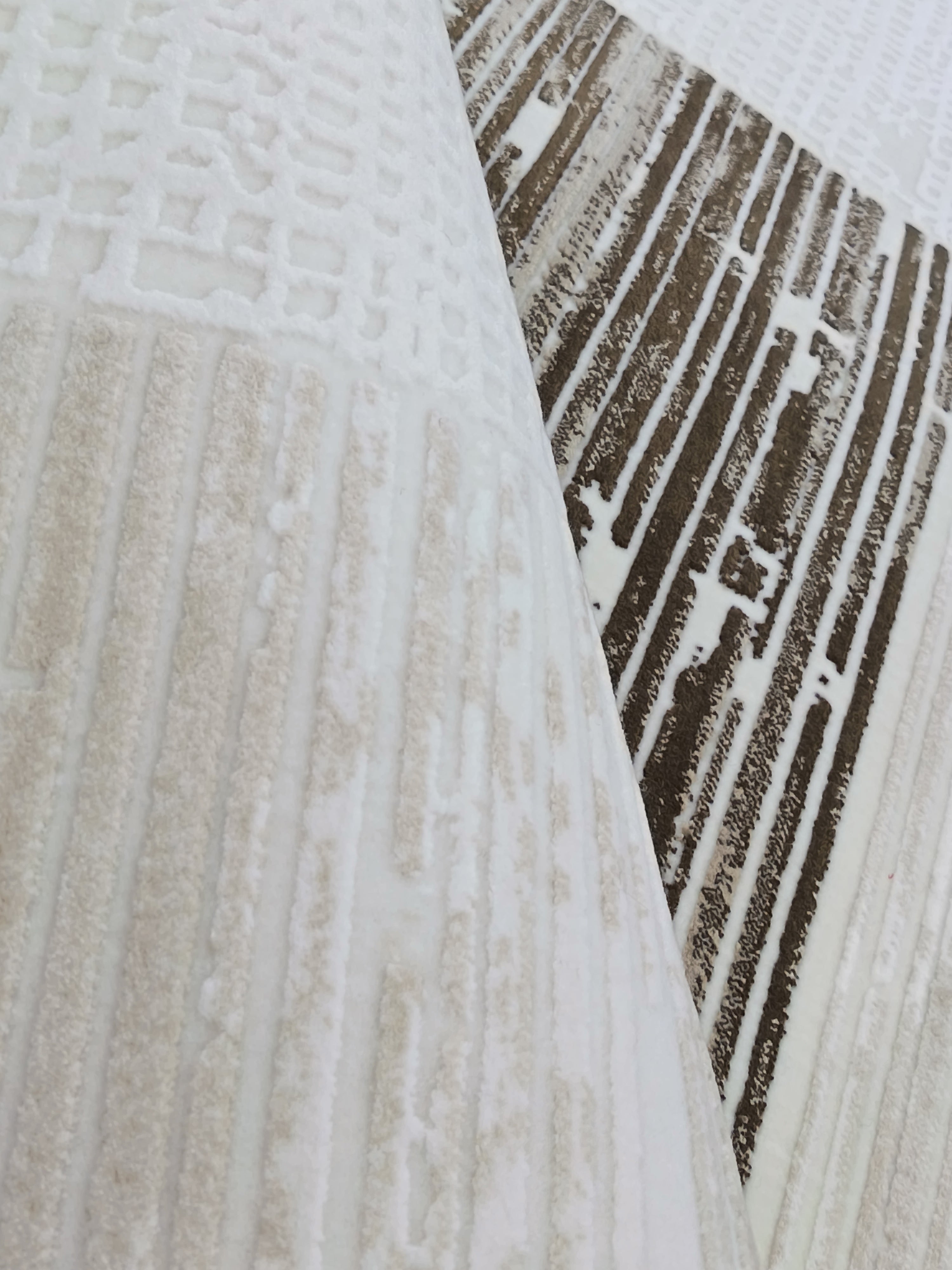 Covor EKOSE , CREM/MARO, Living, Dormitor