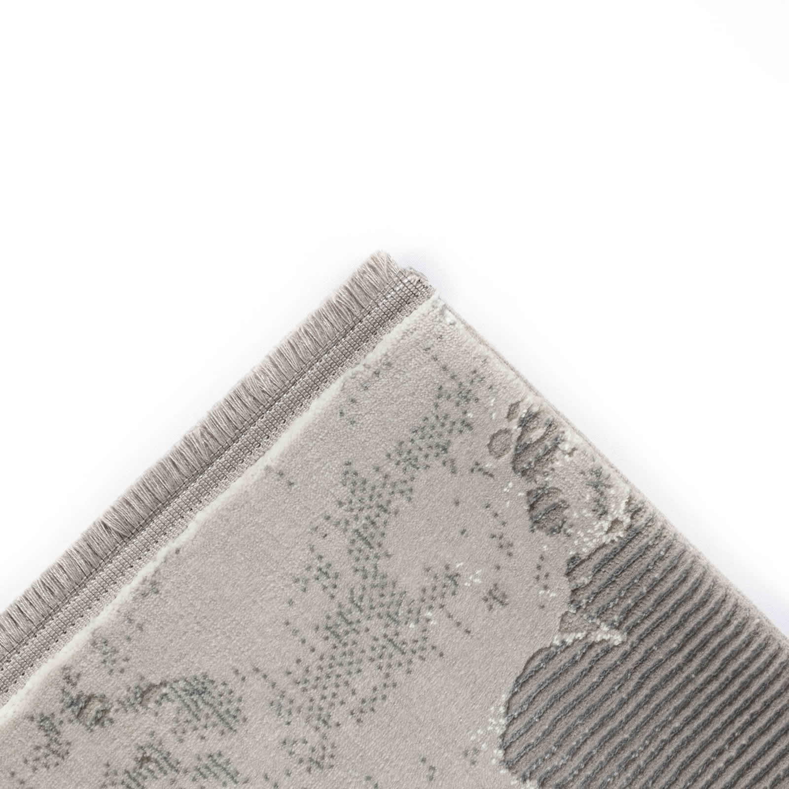 Covor, Anemon,Living, Moderne ,Premium -T018A SILVER L.GREY