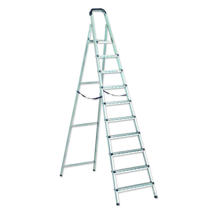 Scara Metalica ZLN 1213 , 9 Trepte + platforma cu sistem antialunecare