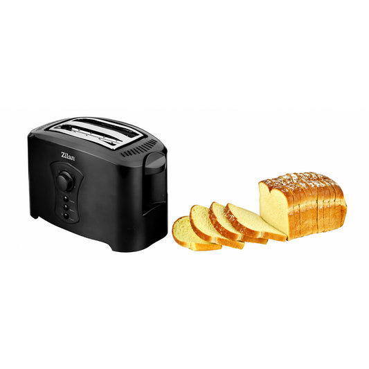 Prajitor de Paine ZILAN ZLN-8310,Negru 750W, 7 nivele de rumenire,
