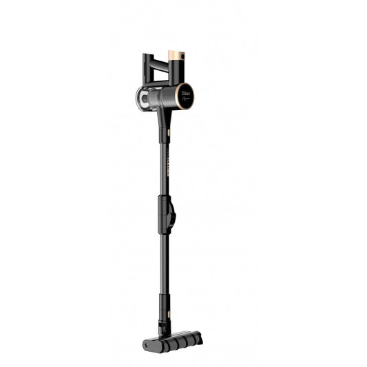 Aspirator vertical Zilan ZLN3099 Aurum, Putere 220W, Capacitate 350ml, Baterie 2500mAh, 6 trepte de viteza, Tub pliabil