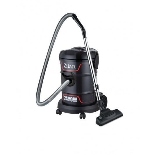 Electrocasnice - Aspirator Zilan ZLN2006, Putere 2400W, Putere aspirare 200W, Fara sac, Functie de suflare, Capacitate 21L