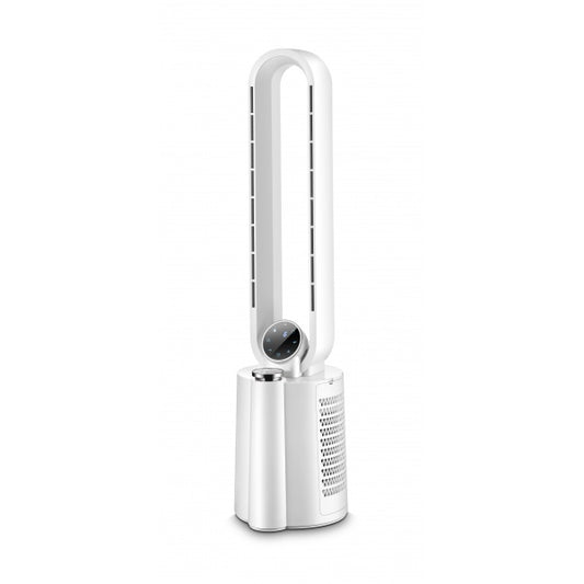 Ventilator turn Zilan ZLN1117 fara palete, Functie umidificare, Timer, Oscilatie, 3 trepte de viteza, 3 moduri presetate, 40 W