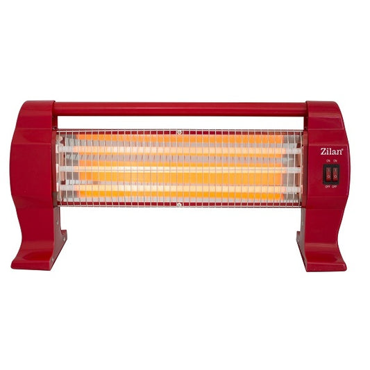 Radiator cu 3 rezistente ,ZİLAN ZLN-1084,1200W,Rosu